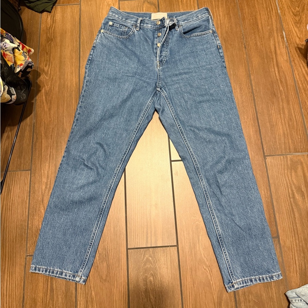 Everlane Straight Blue Jeans